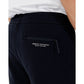 Blue Cotton Joggers Workout Pant