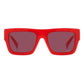 Red Plastic Sunglasses
