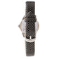 Gray Leather Dress Watch