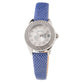 Blue Leather Dress Watch