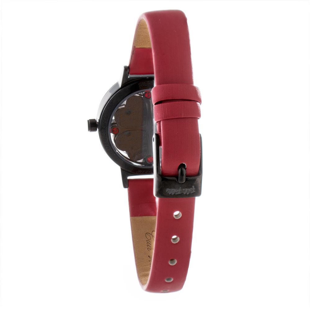 Multicolor Leather Dress Watch