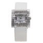 Gray Leather Dress Watch