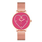 Multicolor Stainless Steel Dress Watch