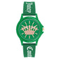 Bicolor Synthetic Bracelet Watch