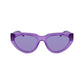 Purple Injected Sunglasses