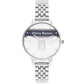 Silver Stainless Steel Dress Watch