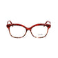 Red Plastic Glasses (Frames)