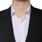 Black Wool 3 Piece Slim Fit Formal Men Suit