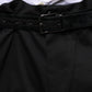 Black Cotton Stretch Skinny Men Dress Pants