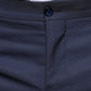 Blue Polyester Formal Tuxedo Pants