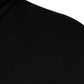 Black Logo Plaque Hooded Full Zip Sweater