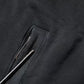 Black Logo Plaque Hooded Full Zip Sweater