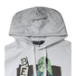 White Caesar Cotton Hooded Pullover Sweater