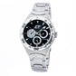 Gray Stainless Steel Bracelet Watch