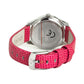 Multicolor Leather Dress Watch