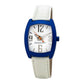 White Leather Dress Watch