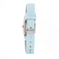 Blue Leather Dress Watch