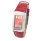 Multicolor Leather Dress Watch