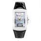 Black Leather Dress Watch