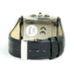 Black Leather Dress Watch
