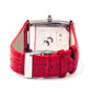 Multicolor Leather Dress Watch