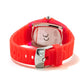Multicolor Rubber Dress Watch