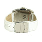 White Leather Dress Watch