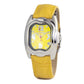Bicolor Leather Dress Watch