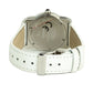 White Leather Dress Watch