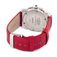 Multicolor Leather Dress Watch