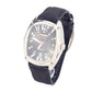 Black Leather Dress Watch