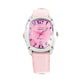 Multicolor Leather Dress Watch