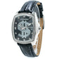 Black Leather Dress Watch