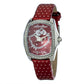 Multicolor Leather Dress Watch