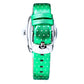 Bicolor Leather Dress Watch