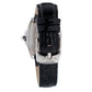 Black Leather Dress Watch