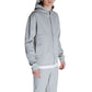 Gray Cotton Hoody