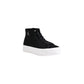 Black Suede Leather Sneaker