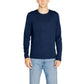Blue Recycled Wool Sweatshirt