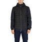 Black Recycled Polyester Jackets & Coat