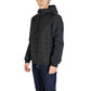 Black Recycled Polyester Jackets & Coat