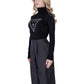 Black Viscose Turtleneck