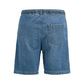 Light Blue Cotton Bermuda