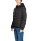 Black Polyester Jackets & Coat