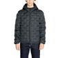 Blue Polyester Jackets & Coat