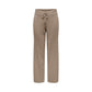 Beige Marabou Pant