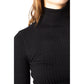 Black Viscose Turtleneck
