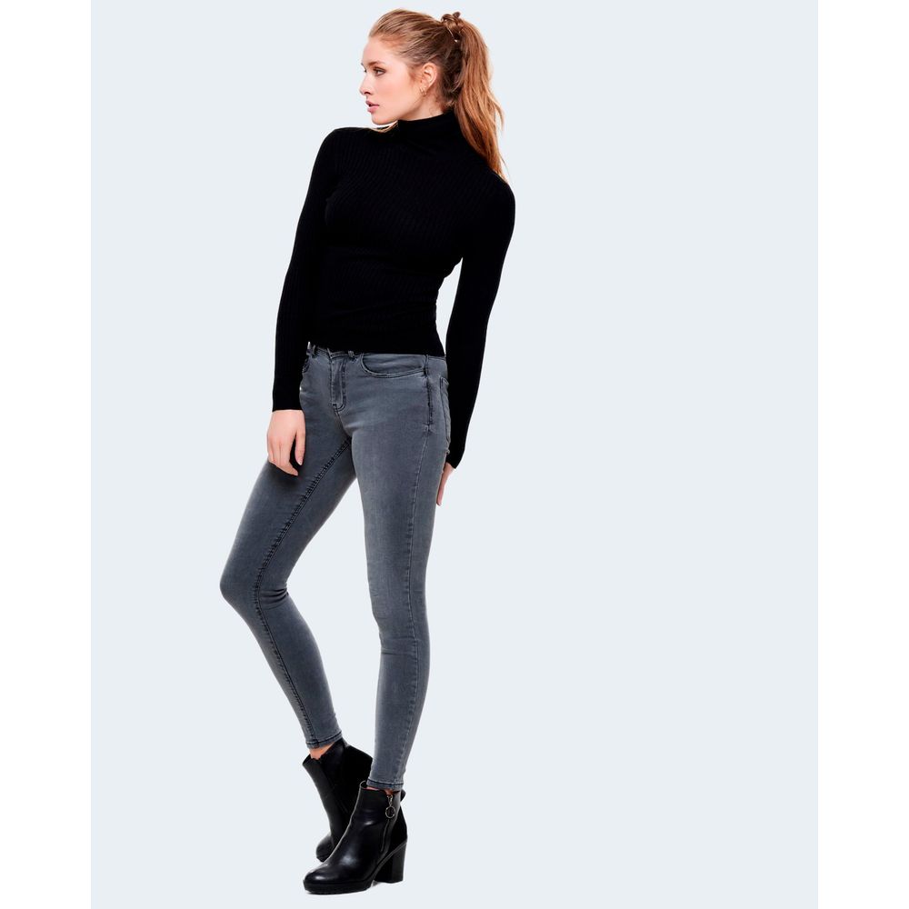 Black Viscose Turtleneck