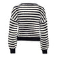 Black And White Marabou Sportswear