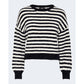 Black And White Marabou Sportswear